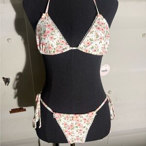 Haute Floral Print Bikini Set